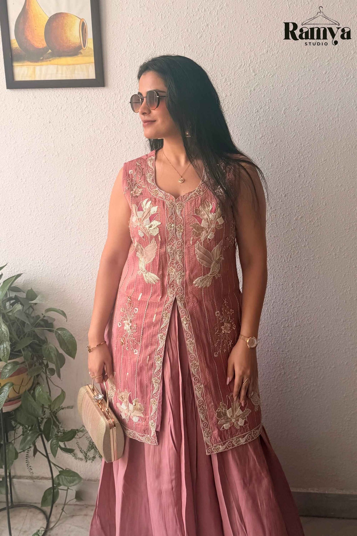 Naksh Blush Pink Festive Set