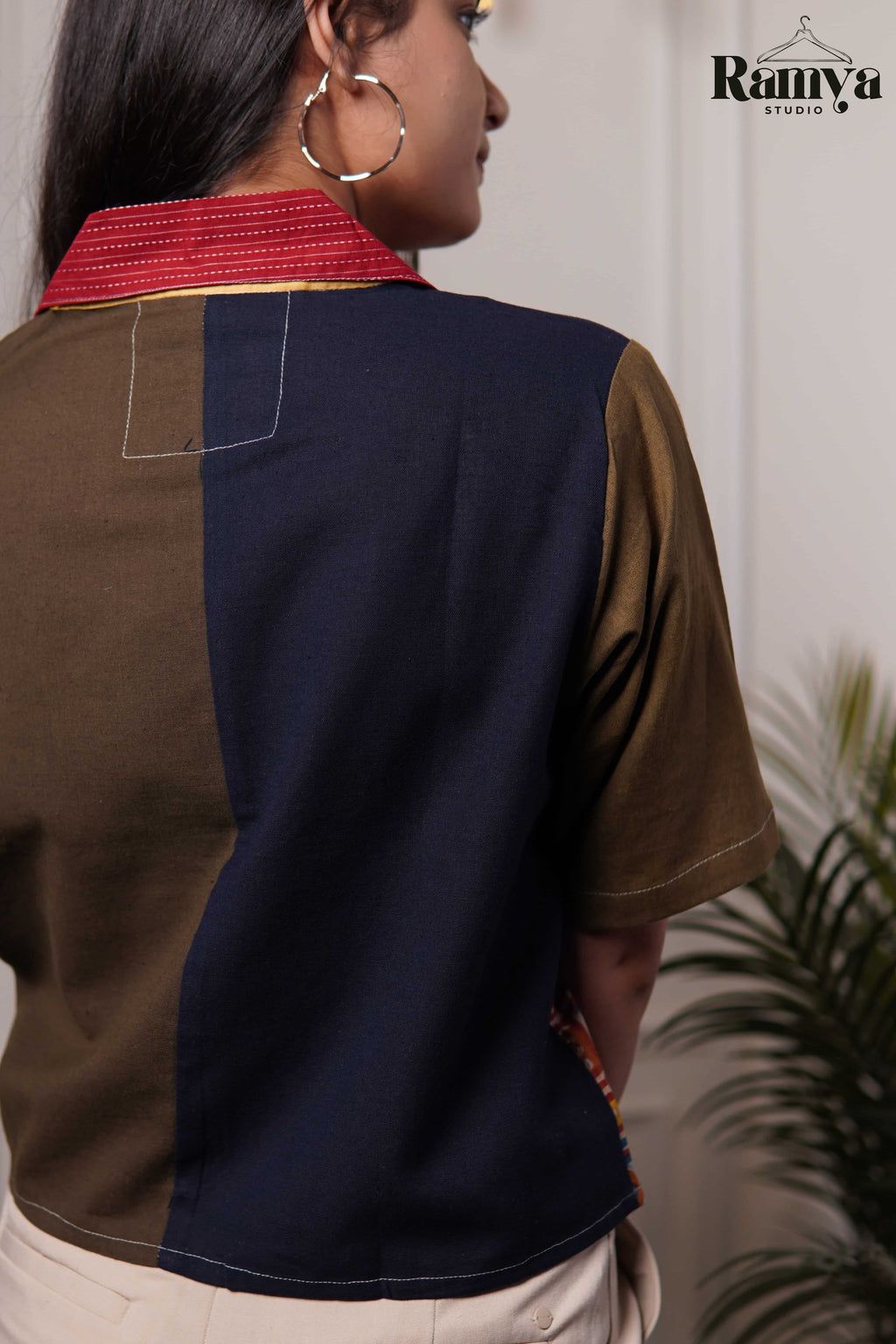 Back of the terra shirt Top