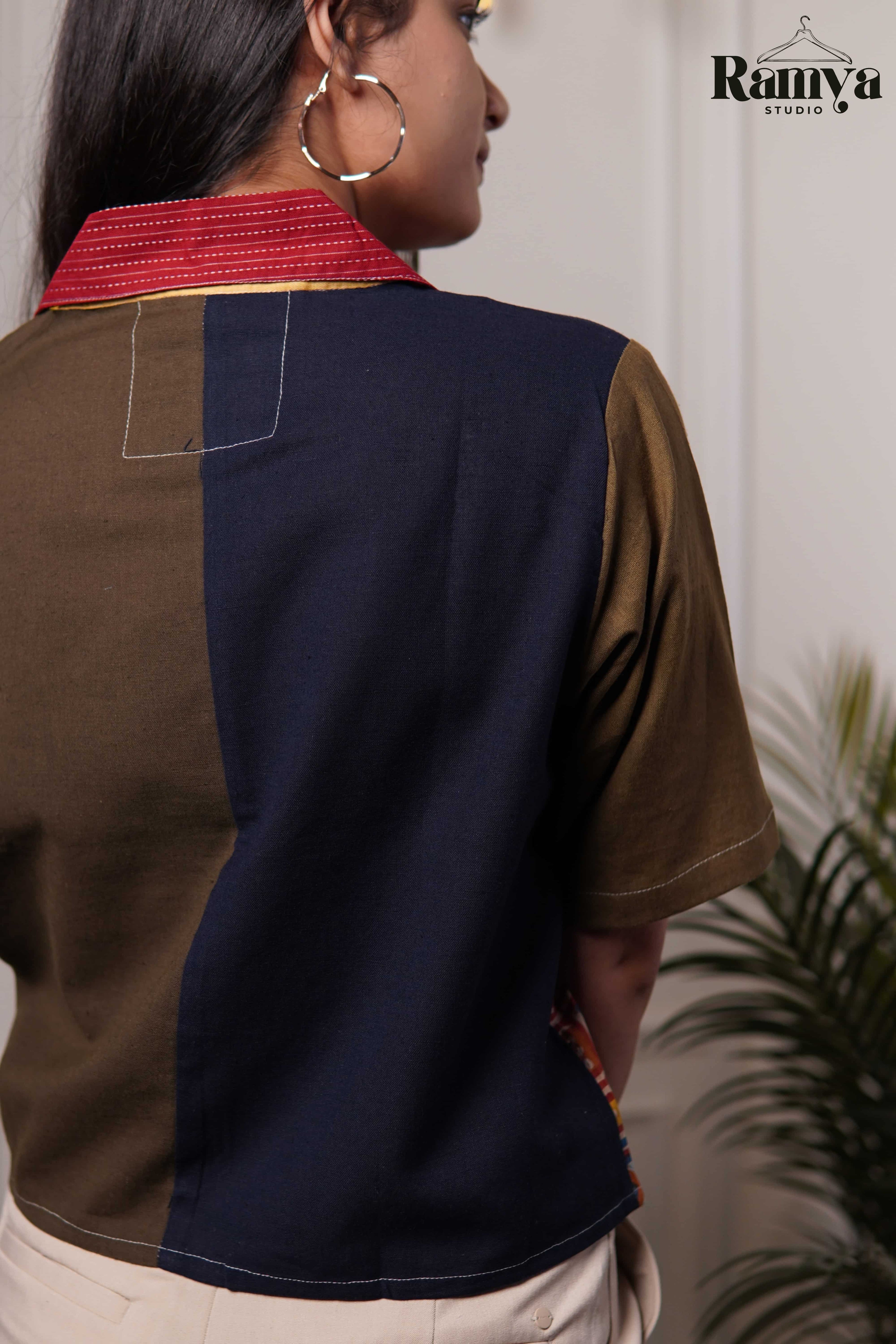 Back of the terra shirt Top